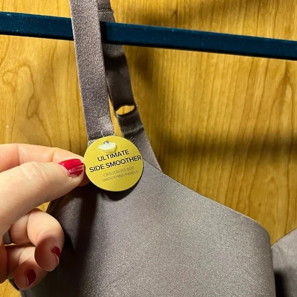 NWT WACOAL Ultimate Side Smoother T-Shirt Bra Sparrow Colored Size 38DDD ๐ - Picture 7 of 15